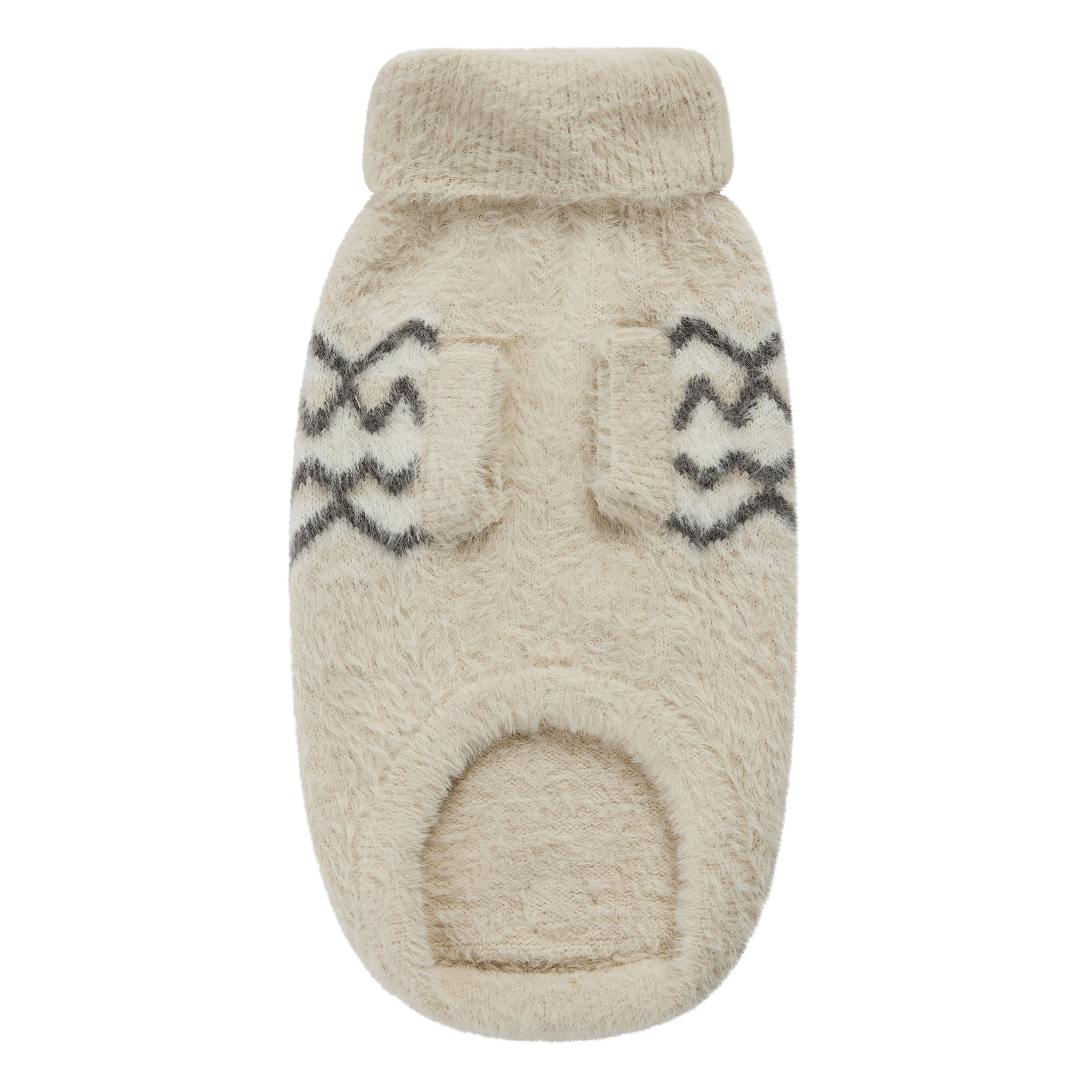 GF PET® Fuzzy Dog Sweater (Exquisite Feathery Knit & Sculpted Fit)
