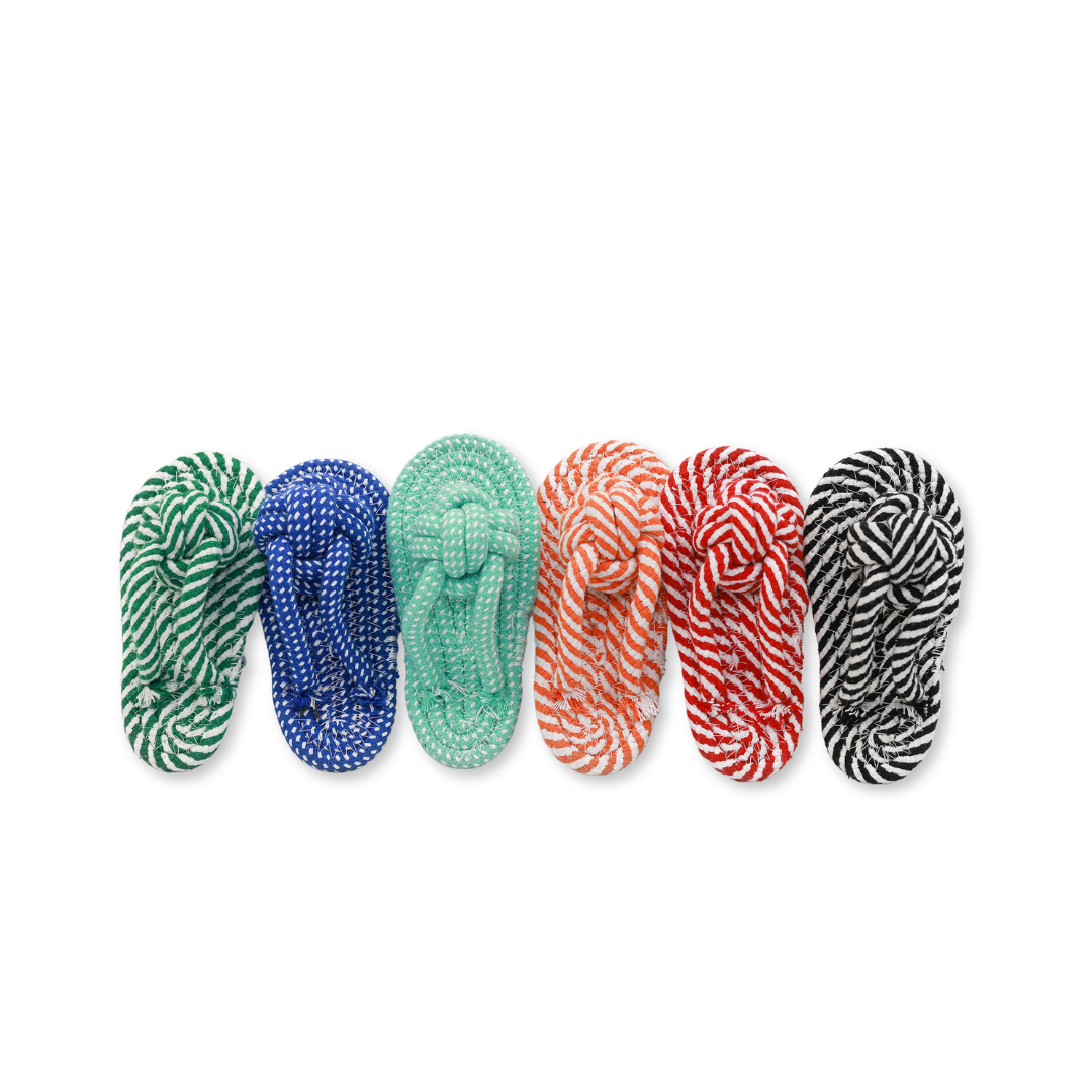 Iconic Slipper Rope Toys | Timeless Classic & Durable Tug Toy - Small to Medium Dog