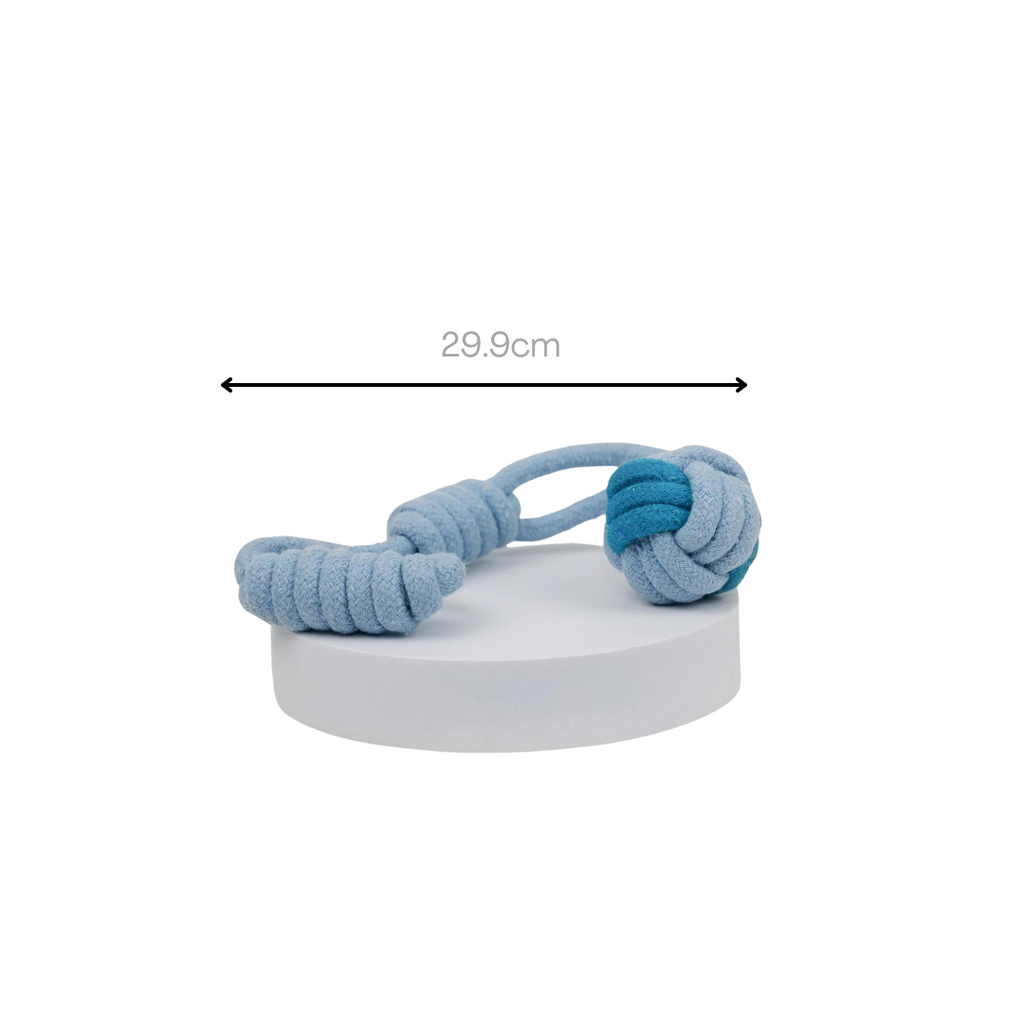 Rope Tug Toy Set - Sky & Cloud Collection (3-Pack) - Small to Medium Dog